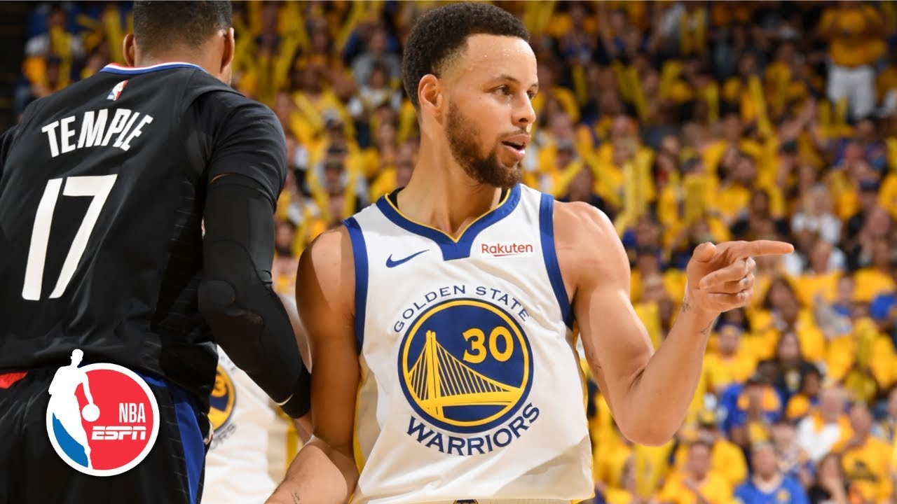 Steph Curry Sets All Time Playoff 3 Record Warriors Win Game 1 Vs Clippers Nba Highlights