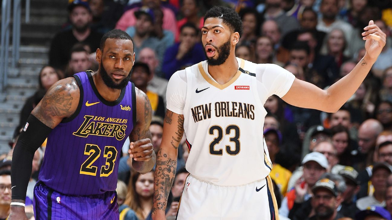 Sources: Lakers reach deal for Pelicans' Davis