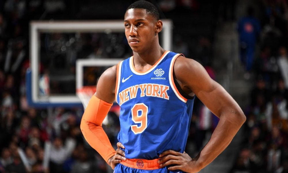Knicks' Barrett in boot, out at least another week