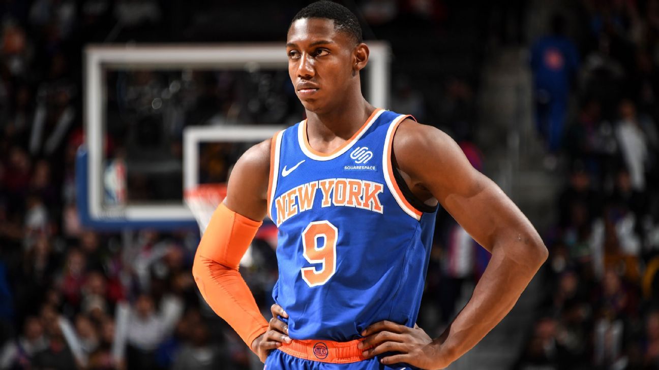 Knicks' Barrett in boot, out at least another week
