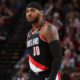 Melo's best game in 3 years helps Blazers rally