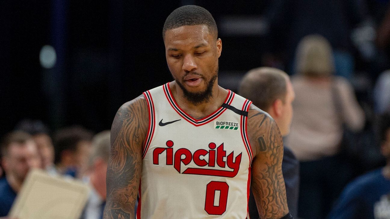Lillard expects multigame absence due to groin