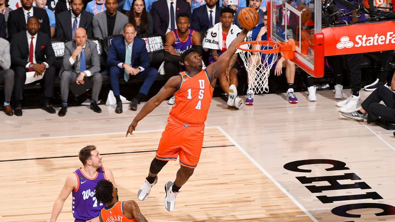 Grading Zion, Luka, Trae and every player in the Rising Stars