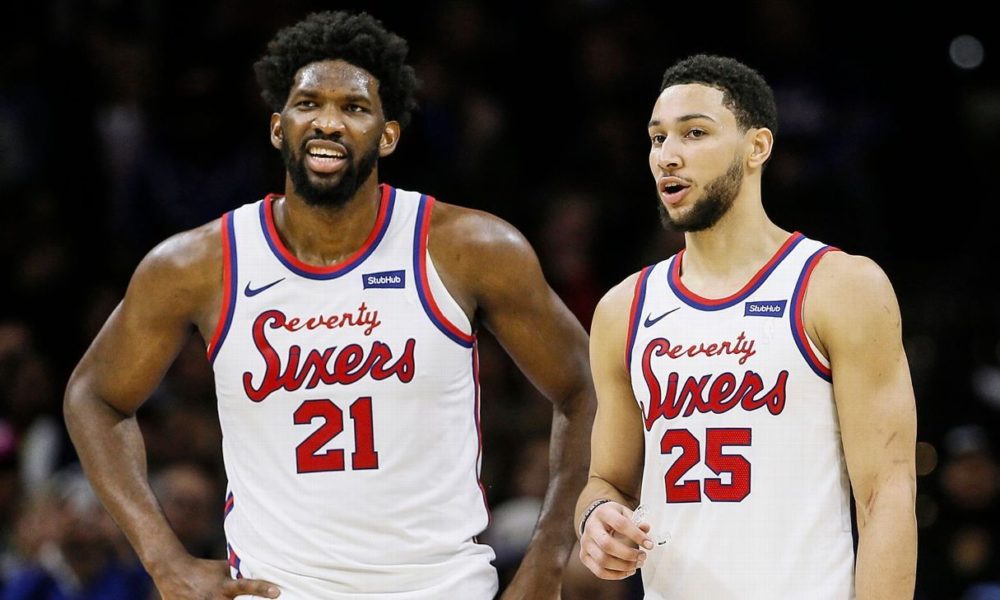 The Sixers definitely don't have a Ben Simmons and Joel Embiid problem