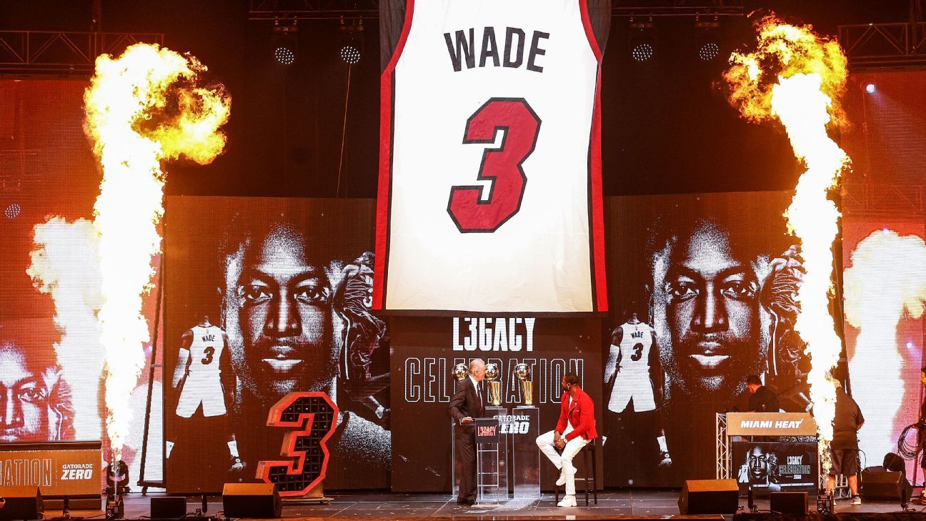 All the most iconic images of Dwyane Wade's Miami Heat career