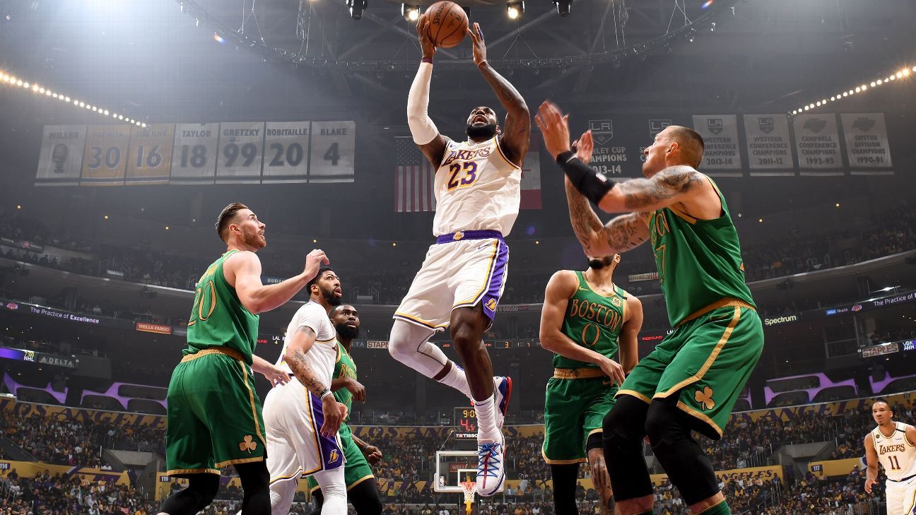 Sunday's Celtics-Lakers battle had everything the NBA's premier rivalry should