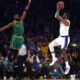 LeBron's 'Dream Shake' lifts Lakers over Celtics