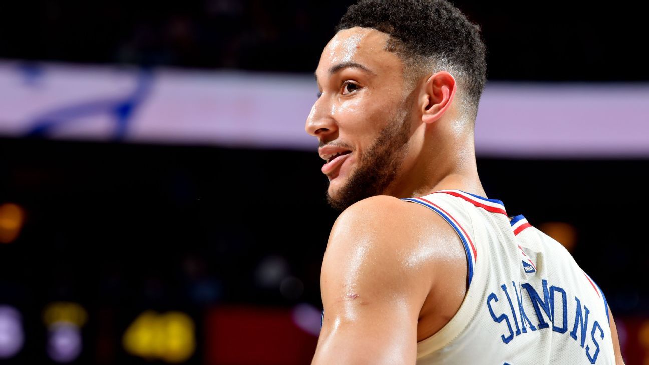 Ben Simmons (back) out at least 3 more weeks