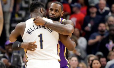 LeBron pays Zion props after Pelicans test Lakers