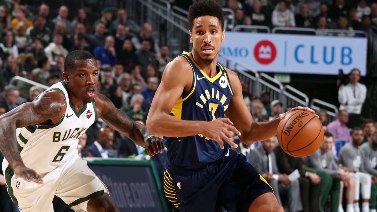 Sore hip forces Pacers' Brogdon from Bucks game