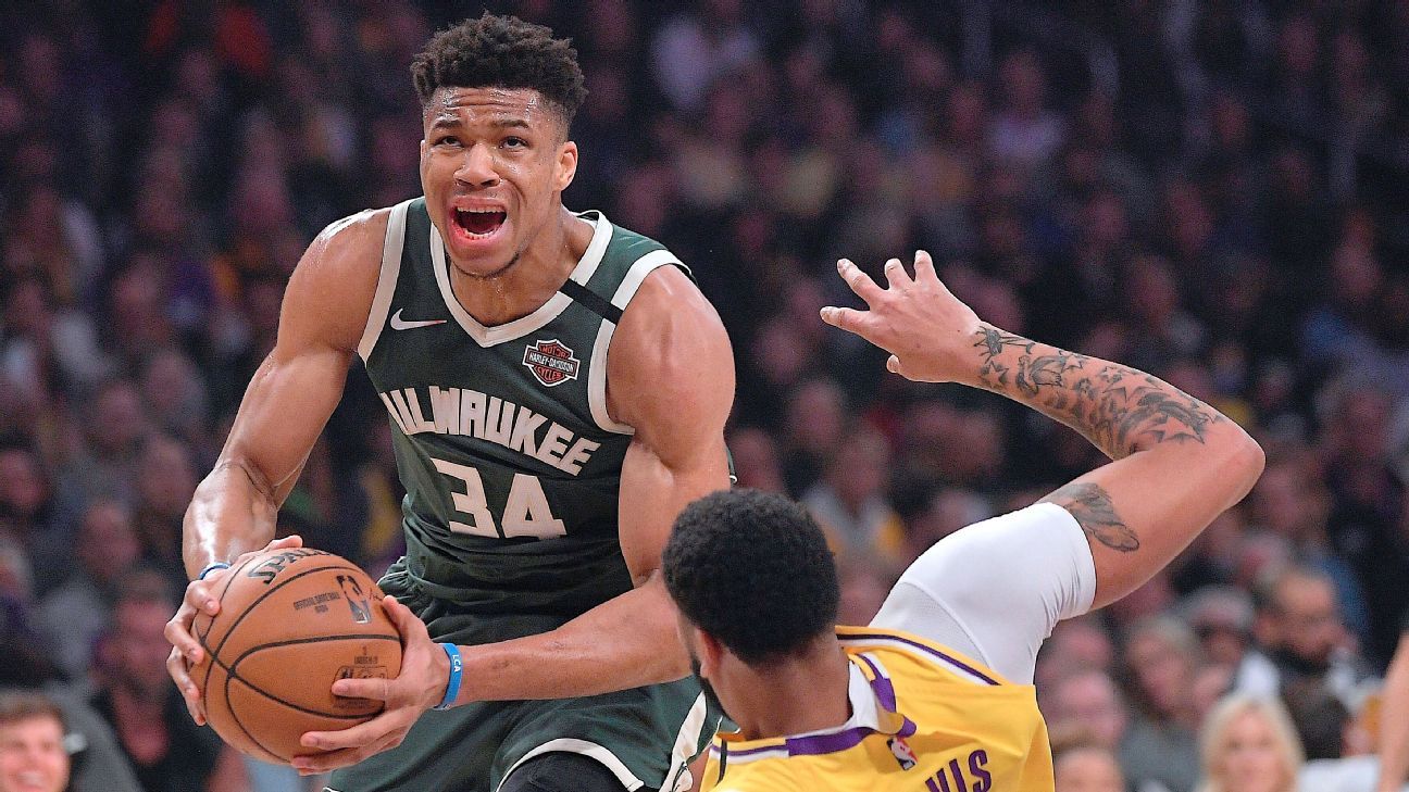 Giannis battered in showdown, says knee OK