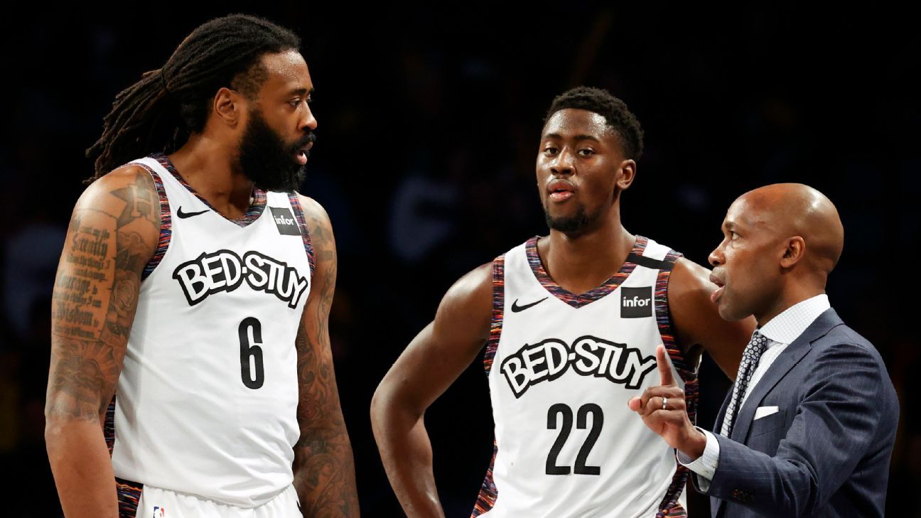 Nets' Jordan disputes reports about Atkinson's exit