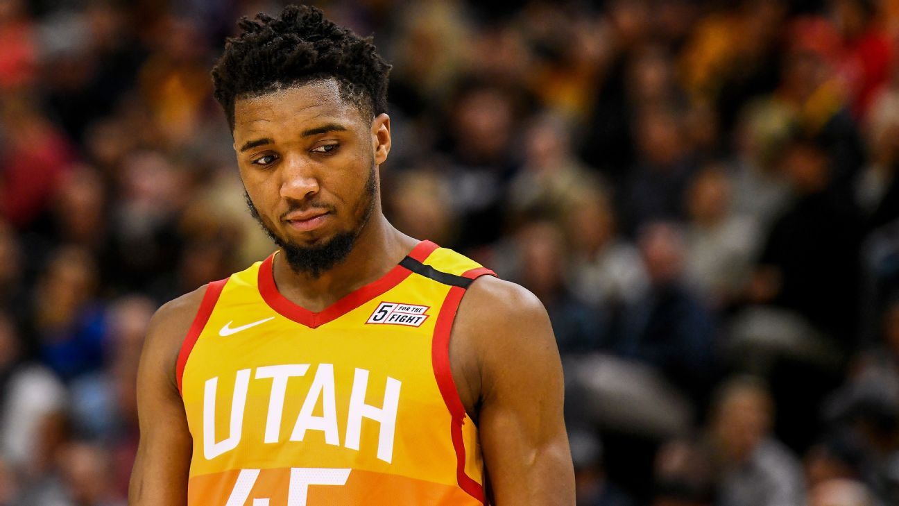 Jazz's Mitchell feeling 'fine' during virus recovery