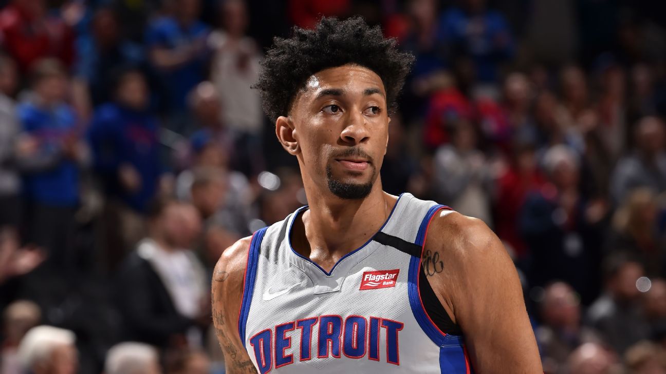 Sources: Pistons' Wood tests positive for virus