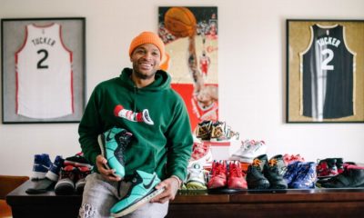 Kicks king: Rockets' Tucker to open sneaker store