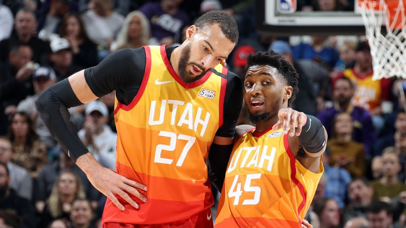 Gobert, Mitchell cool after talk: 'There's no fight'