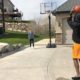 NBA players staying sharp with portable hoops