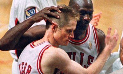 Kerr not proud of practice scuffle with Jordan