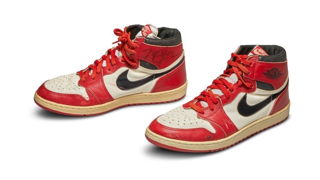 $560,000 Air Jordan 1s: Michael Jordan memorabilia racks up big auction prices