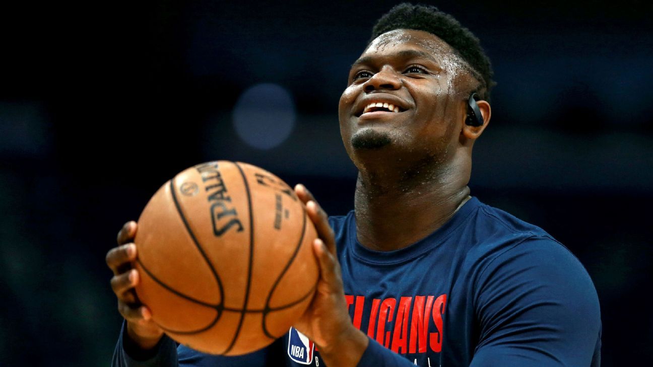 The NBA kept Zion in play, and he's ready to put on a show
