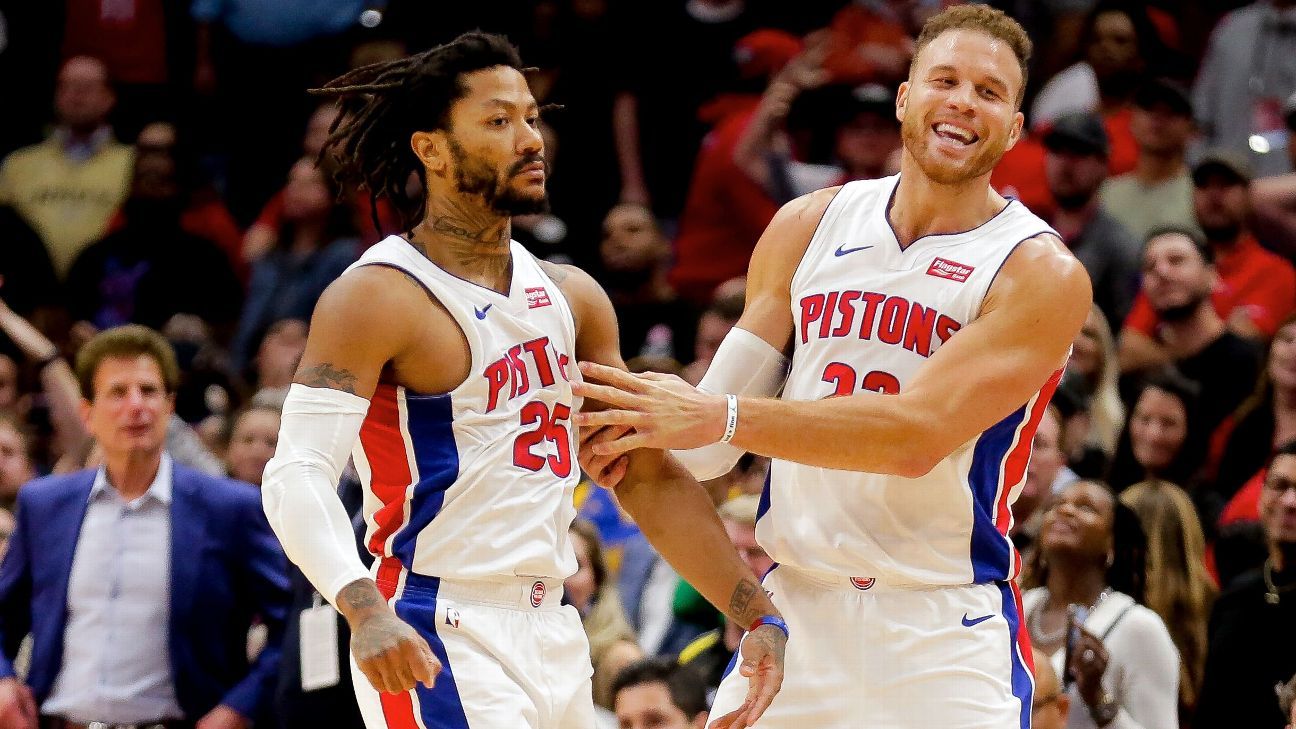 Griffin, Rose still part of Pistons' plans, GM says