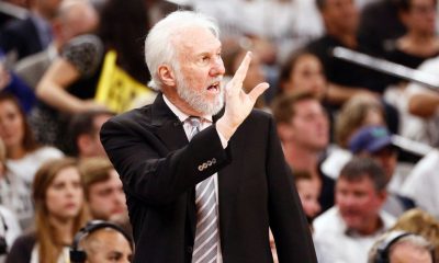 Spurs' Pop, 71, says bubble is safest place to be