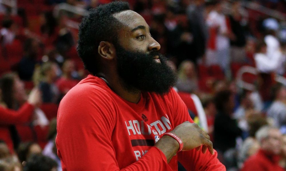 Harden says mask was not a political statement