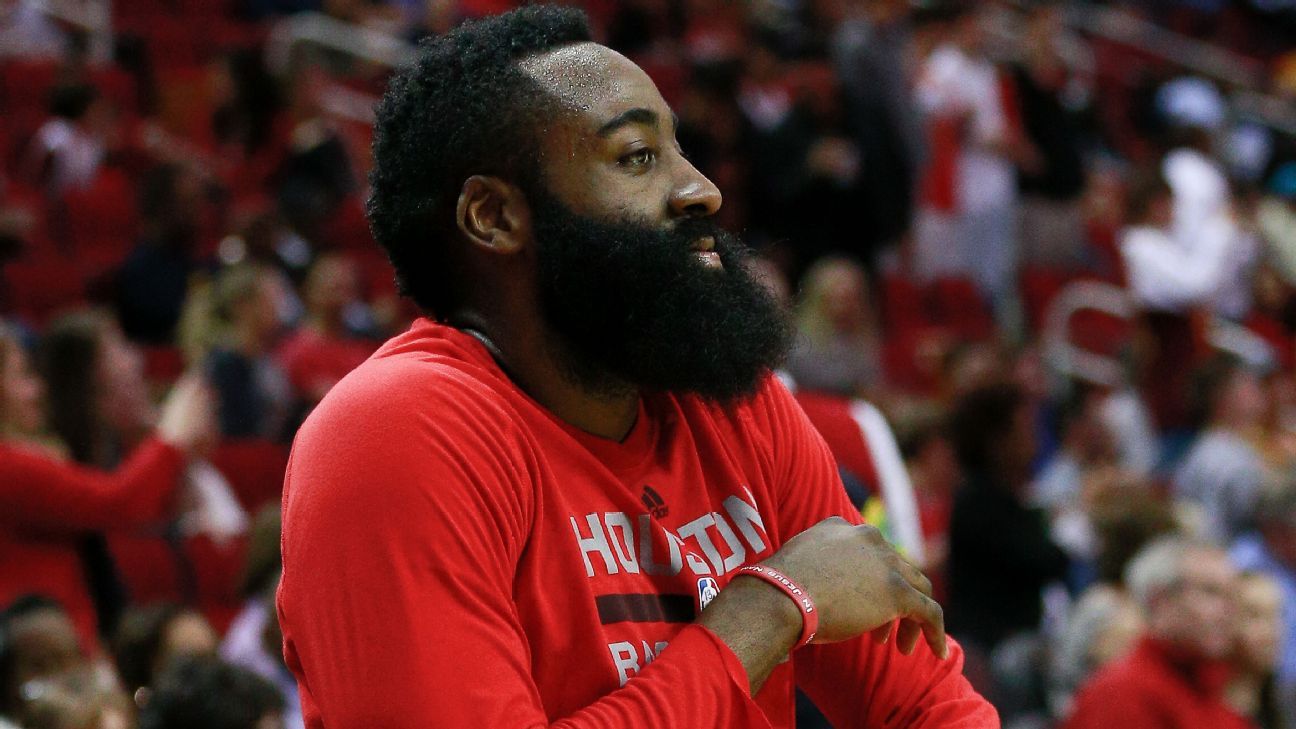 Harden says mask was not a political statement