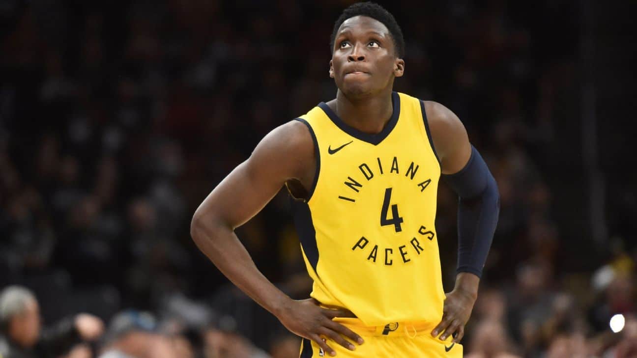 Pacers' Oladipo to sit out restart of NBA season