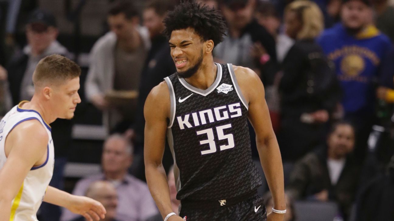 Kings' Bagley III has sprained foot, out for year