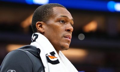 Lakers' Rondo breaks right thumb during practice