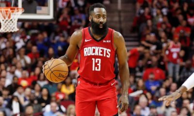 Harden, not on Rockets' flight, arrives in Orlando