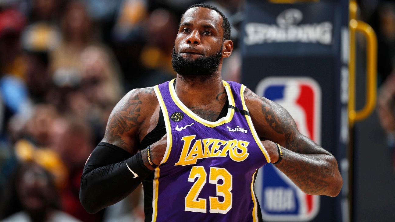 LeBron to forgo social justice message on jersey