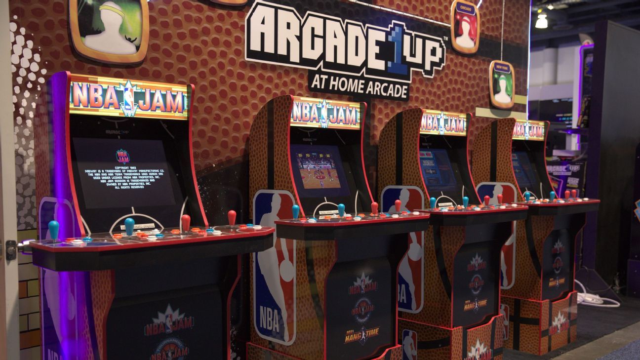 NBA Jam esports? Arcade1Up hopes to make it happen