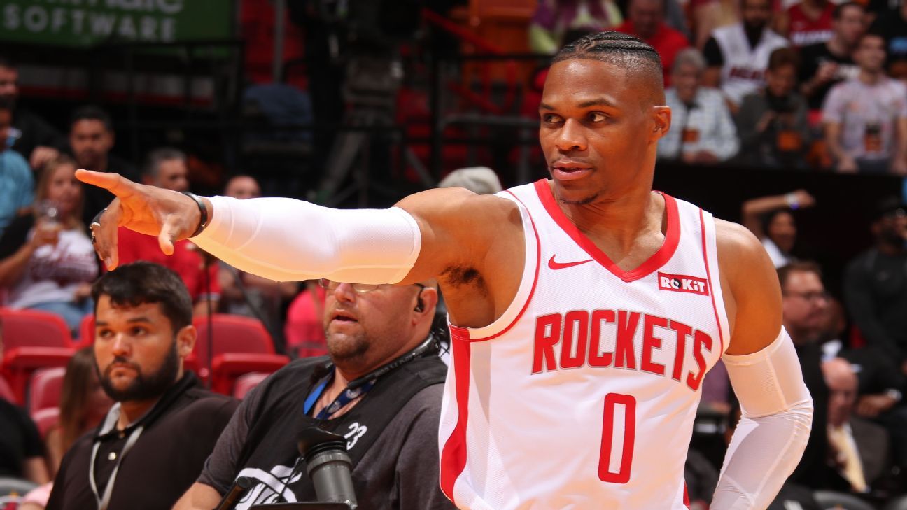 D'Antoni: Westbrook to join Rockets on Monday