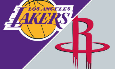 Follow live: Rockets take on LeBron-less Lakers