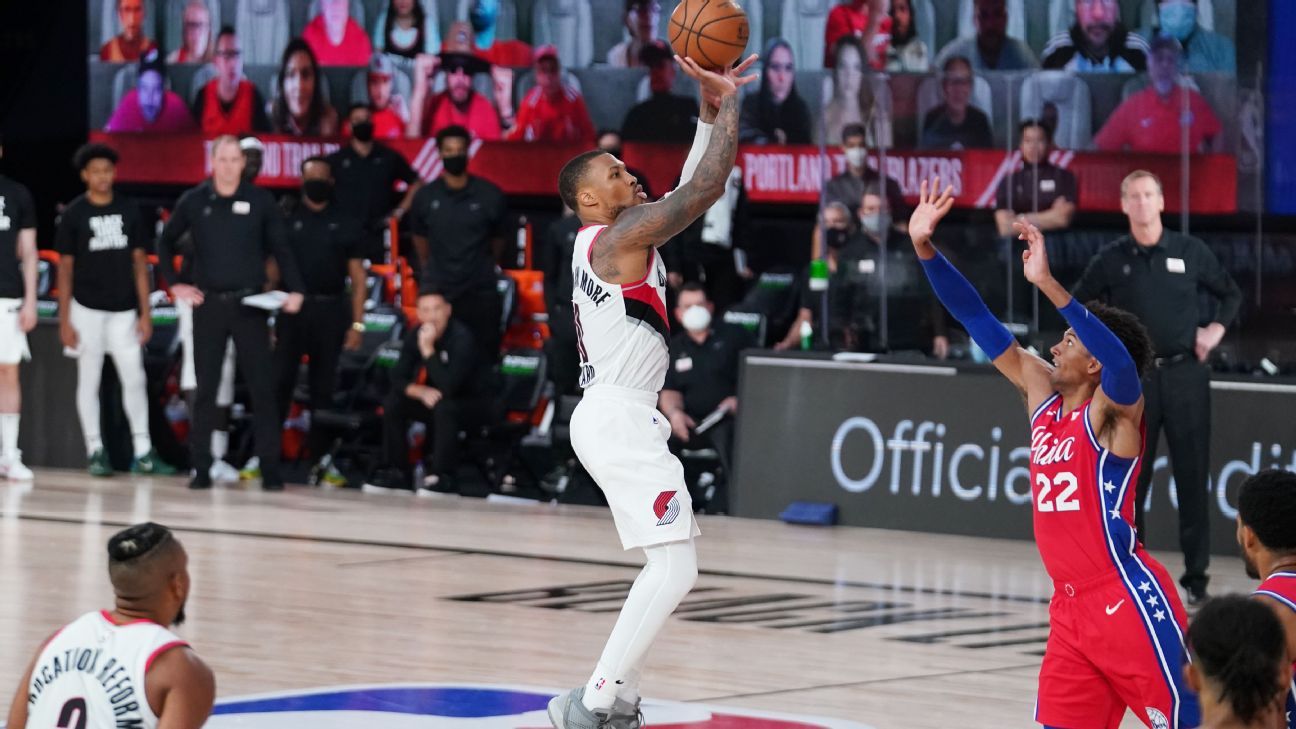 Lillard bounces back with 51 in key Blazers' win