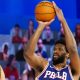 Embiid exits with wrist injury; X-rays negative