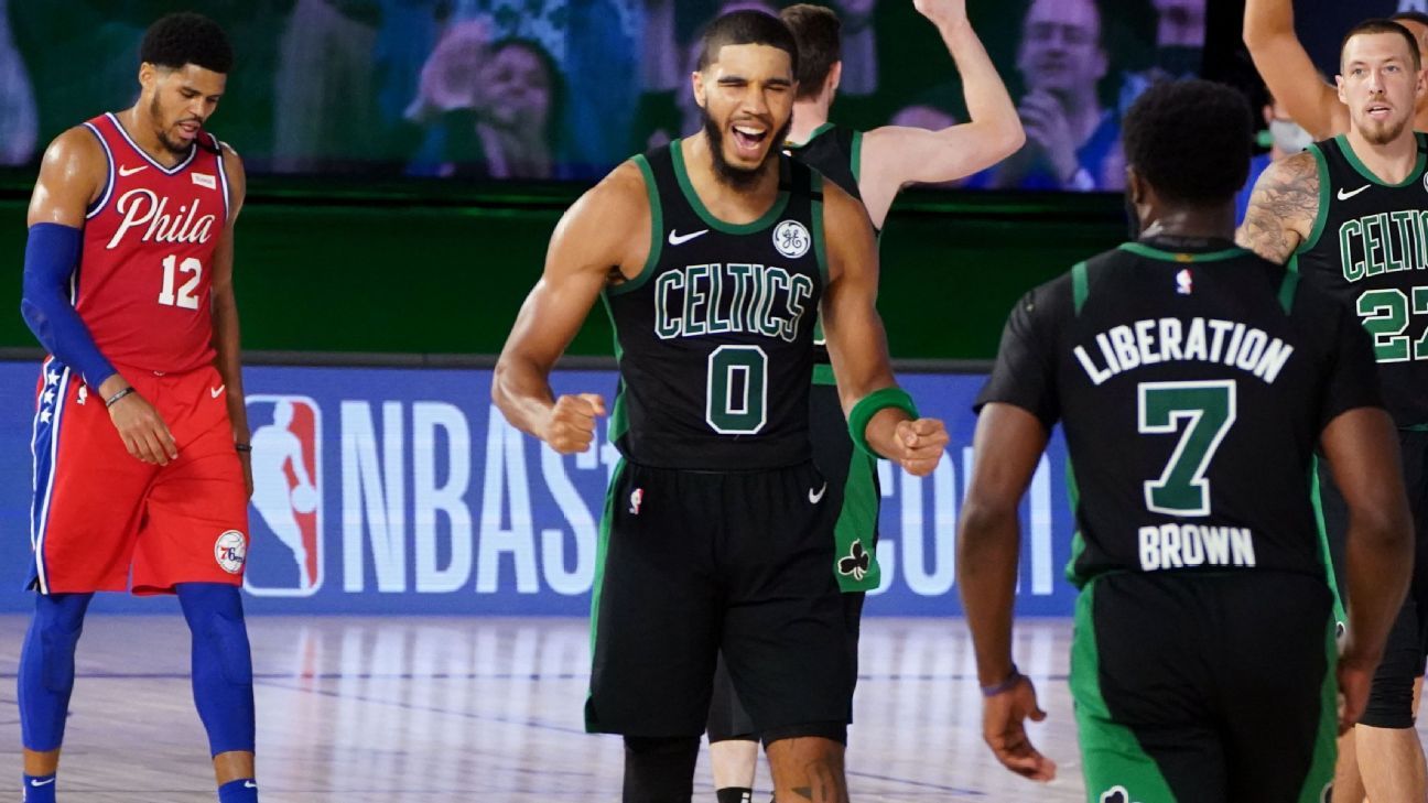 Tatum, Brown boost Celtics in Game 1 vs. Sixers