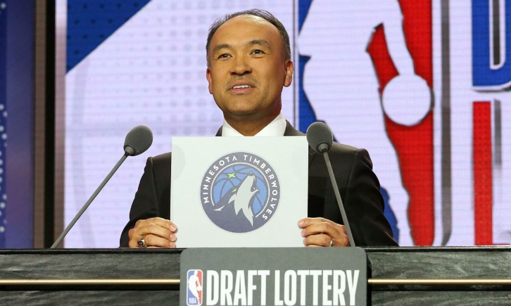 Timberwolves win top pick in NBA draft lottery