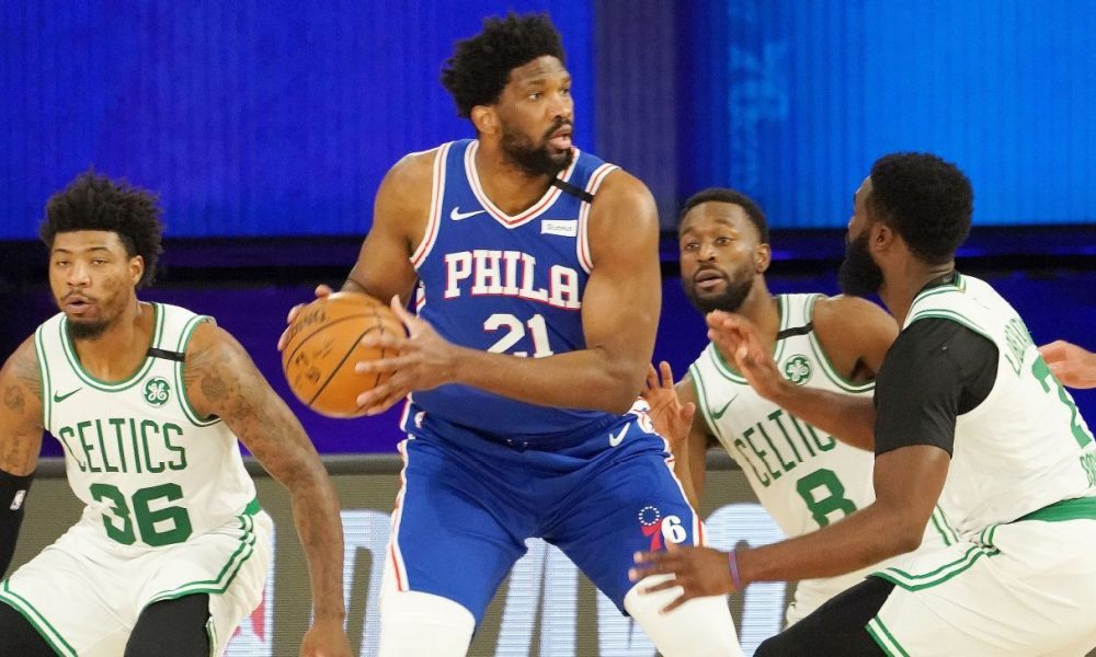 Embiid falters late as Celts take control vs. 76ers