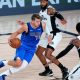 Doncic leaves Mavs' loss early with sprained ankle