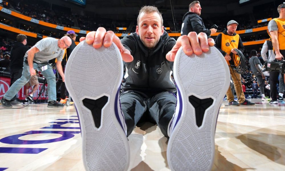 Why Joe Ingles won't stop wearing old Kobe Bryant sneakers