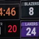 Lakers 24, Trail Blazers 8 -- first quarter lead turns into Mamba Day tribute