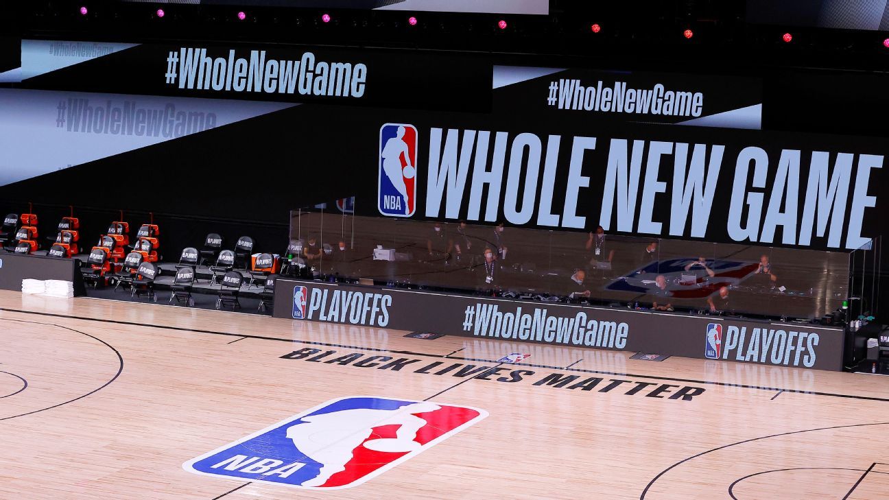 NBA announces playoffs to resume Saturday