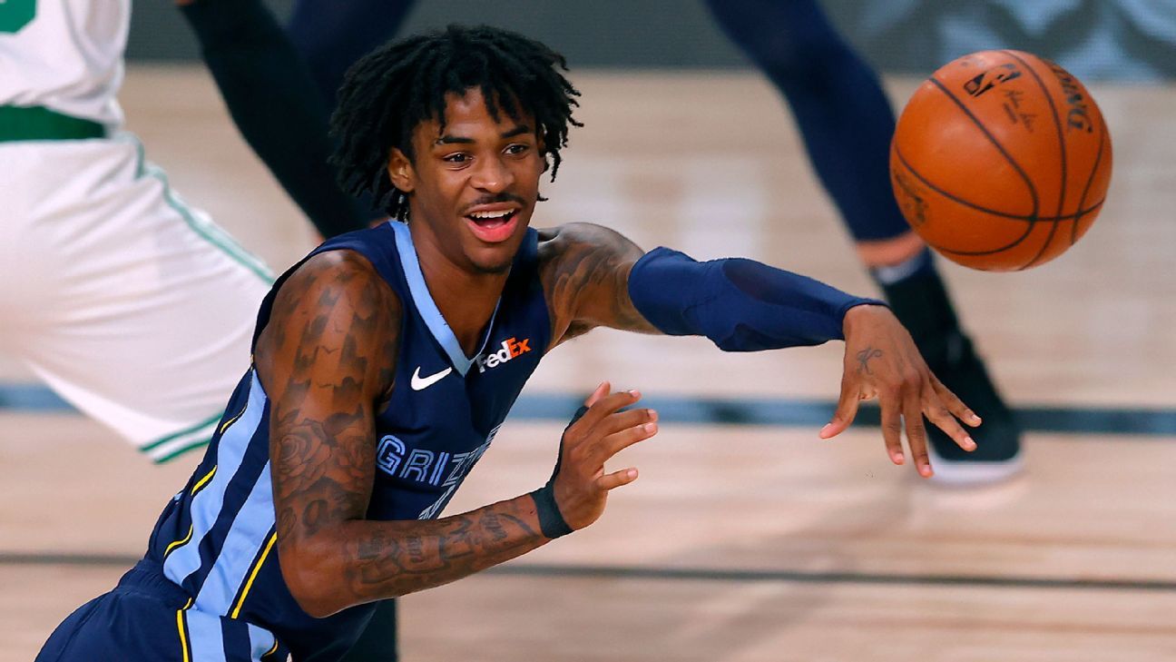 Grizzlies' Morant wins NBA ROY honors; Zion third