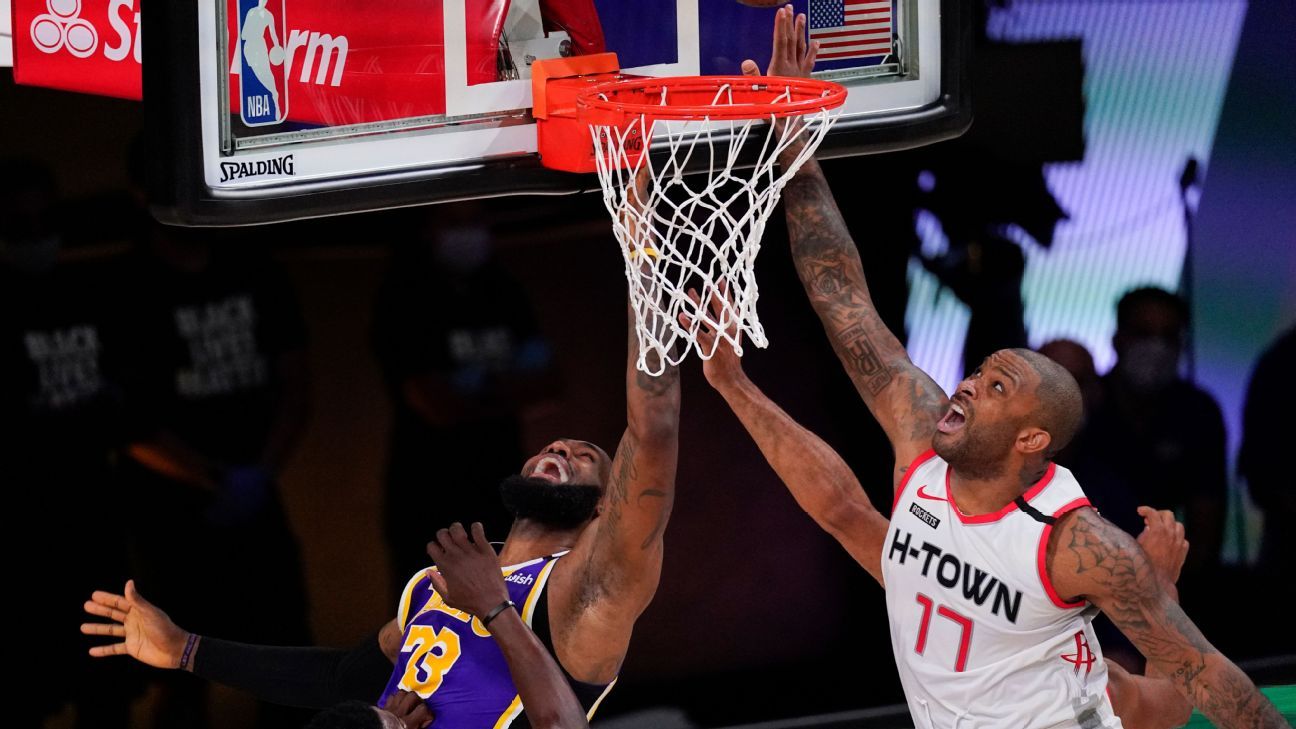 Rockets defense gives no quarter against Lakers