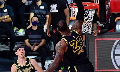 LeBron still kissing the rim in year 17