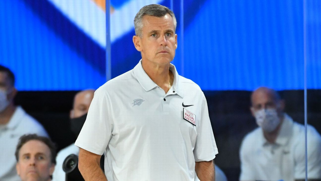 Donovan out as Thunder coach after 5 seasons