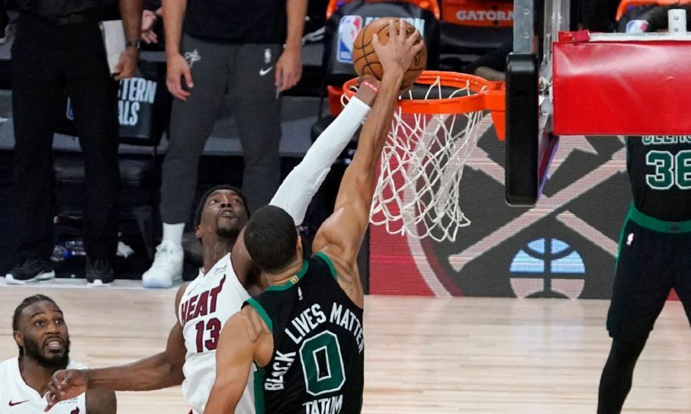 Bam's block for the ages seals Heat's Game 1 win